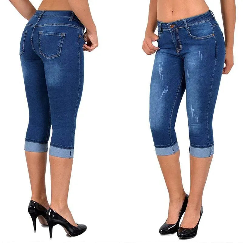 Denim legging - Derksen Mode