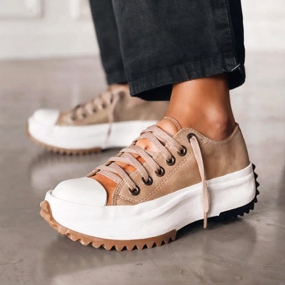 Dolce | Leren Plateau Sneakers