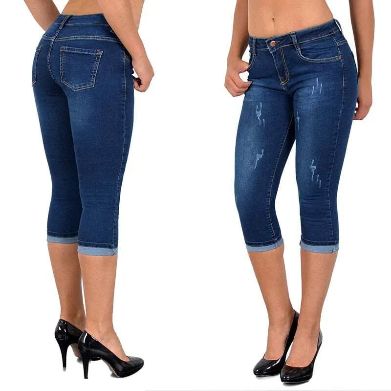 Denim legging - Derksen Mode