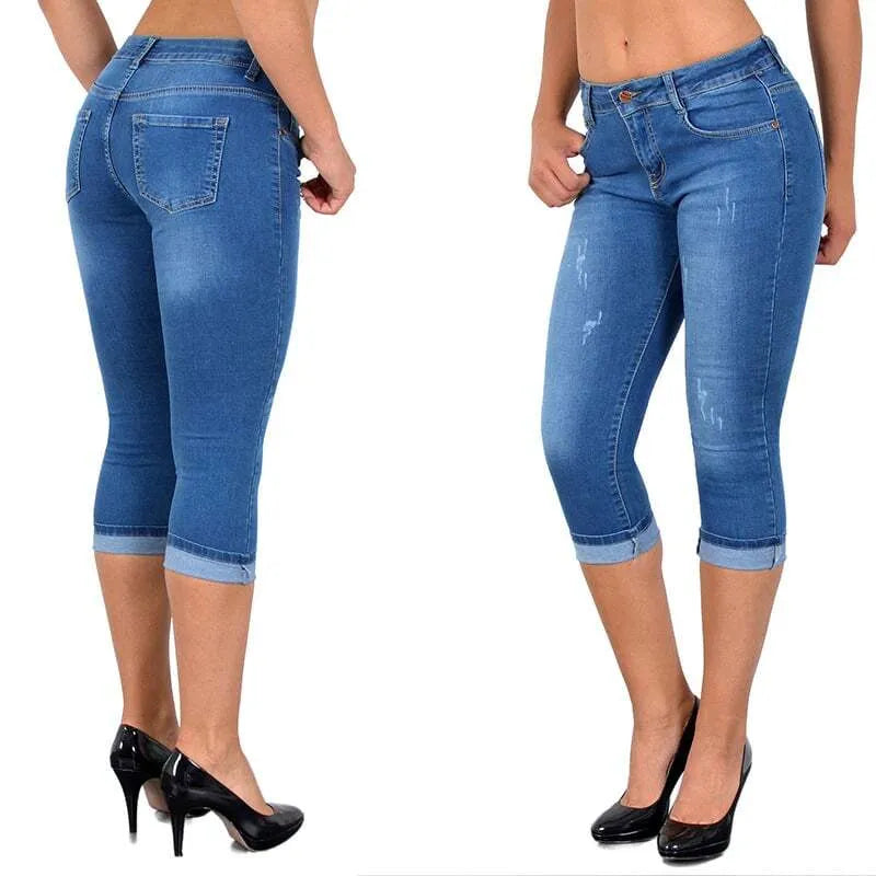 Denim legging - Derksen Mode