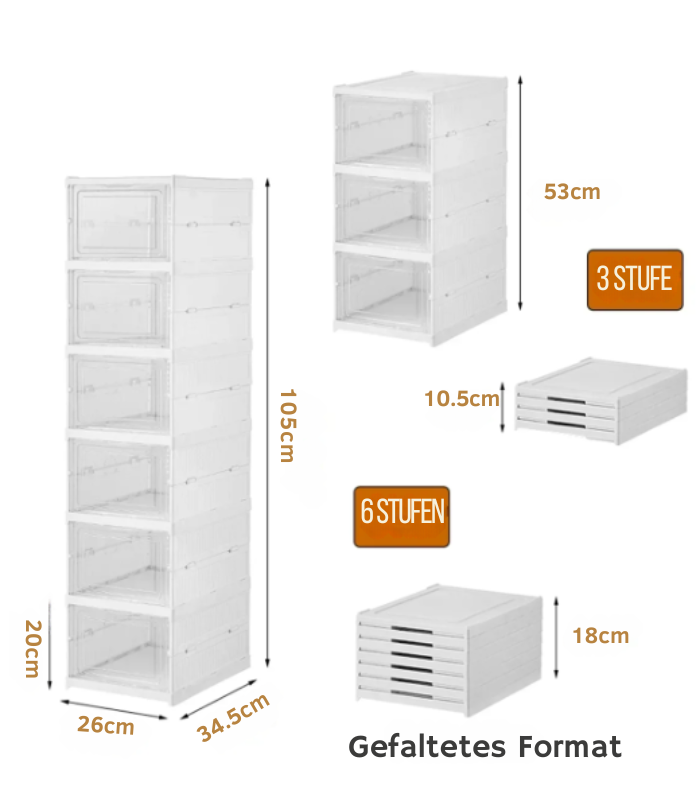 Stofvrije Draagbare Schoenenorganizer - Derksen Mode